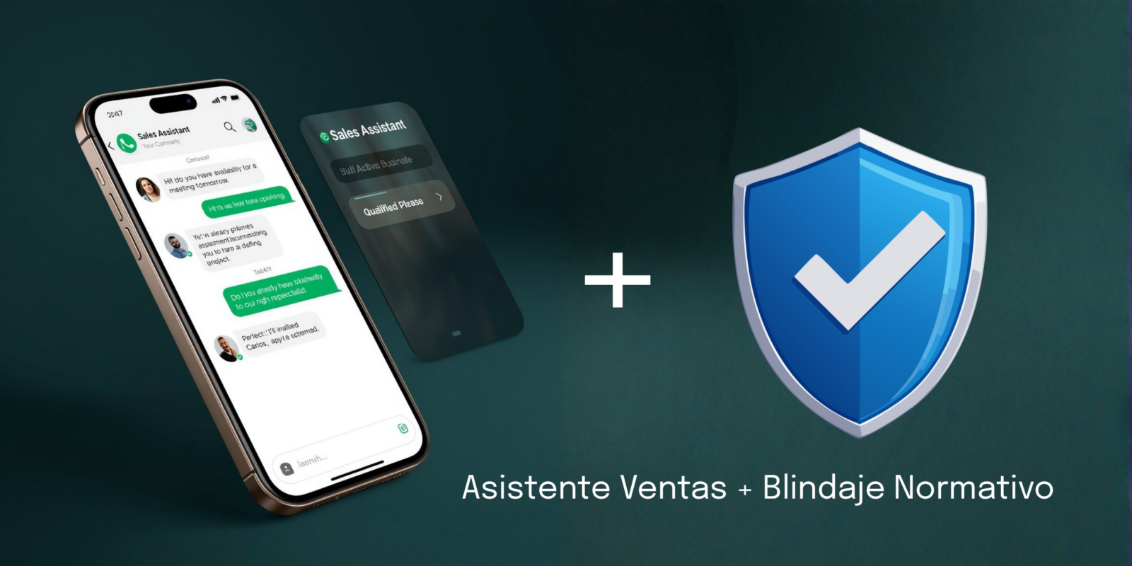 Demo del Agente de IA Filtro Comercial 24/7 y servicios de Blindaje Normativo para medianas empresas