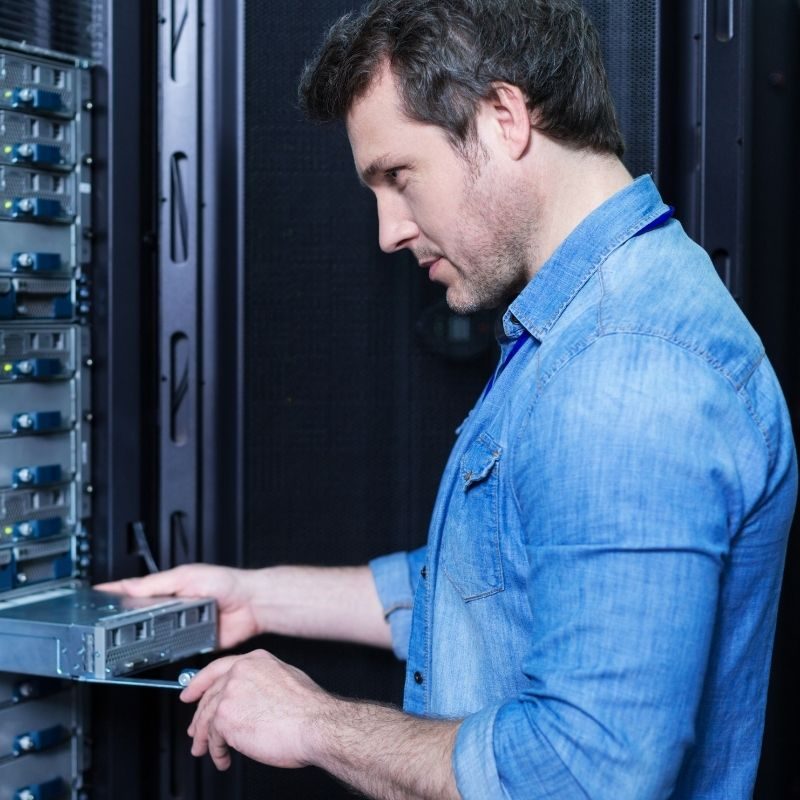 técnico transformación digital